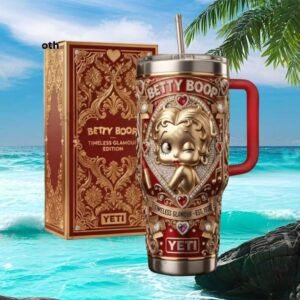 Betty Boop Timeless Glamour Edition Luxury 1930s Style Tumbler