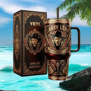 Carin León Colmillo De Leche Special Edition 40oz Tumbler with Gift Box