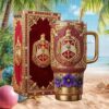 Avatar Fire Tribe Na’vi 3D Embossed Stainless Steel Tumbler with Handle Avatar Fire Tribe Na’vi 3D Embossed Stainless Steel Tumbler with Handle