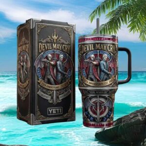 Devil May Cry 25th Anniversary Jackpot 40oz Tumbler with Gift Box