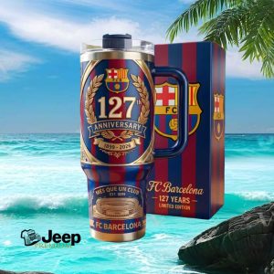 FC Barcelona 127th Anniversary Limited Edition 1899 2026 40oz Tumbler