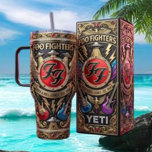 Foo Fighters Rock & Roll Legacy Limited Edition 40oz Insulated Tumbler