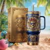 Kid Rock American Badass Detroit Michigan Skull and Pistons Custom Engraved Tumbler Kid Rock American Badass Detroit Michigan Skull and Pistons Custom Engraved Tumbler