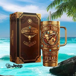 George Strait King of Country Texas Legacy Edition 40oz Tumbler