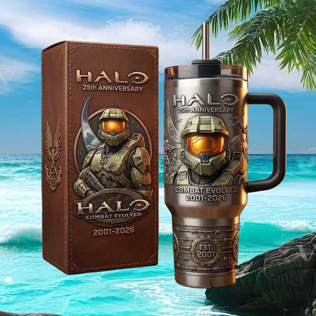 Halo 25th Anniversary Combat Evolved (2001 2026) Master Chief Tumbler Halo 25th Anniversary Combat Evolved (2001 2026) Master Chief Tumbler