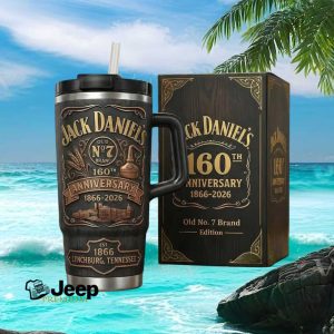 Jack Daniel's Old No. 7 160th Anniversary 1866 2026 Commemorative Tumbler