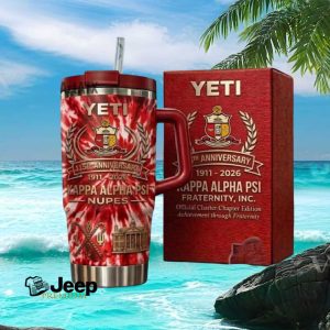 Kappa Alpha Psi Fraternity 115th Anniversary Custom Yeti Style Tumbler