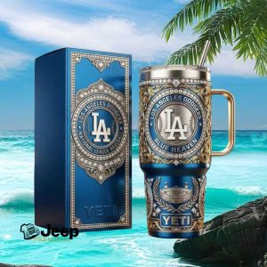 Los Angeles Dodgers Blue Heaven National League Baseball Yeti Style Tumbler