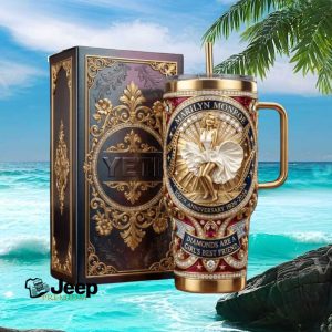 Marilyn Monroe 100th Anniversary Collector’s Edition Gold Embossed 40oz Tumbler with Gift Box