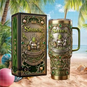 Shrek 25th Anniversary 2001 2026 Ogres Are Like Onions Tumbler