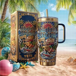 Slightly Stoopid Summer Tour Limited Edition Art Series 40oz Insulated Tumbler with Handle