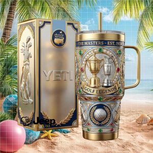 The Masters Golf Legends Augusta National Est 1934 Luxury Tumbler