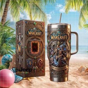 World of Warcraft 22nd Anniversary Dark Portal 40oz Tumbler