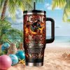 Elvis Presley Elvis Week 2025 Rockin Forever 90 Years Anniversary Retro Purple Stainless Steel Insulated Tumbler Elvis Presley Elvis Week 2025 Rockin Forever 90 Years Anniversary Retro Purple Stainless Steel Insulated Tumbler