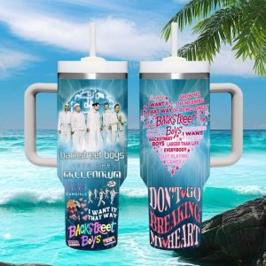 Backstreet Boys Into The Millennium Sphere Las Vegas 2024 Retro Boy Band Stainless Steel Insulated Tumbler