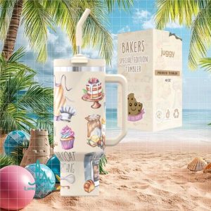 Bakers Special Edition Pastry Chef Life Sweet Treats Baking Queen Gift Stainless Steel Insulated Tumbler