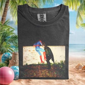 Batman And Superman Funny Fighting Meme Graphic Unisex T Shirt