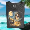 Bernese Mountain Dog Smoking Glasses Shark Attack T Shirt Bernese Mountain Dog Smoking Glasses Shark Attack T Shirt