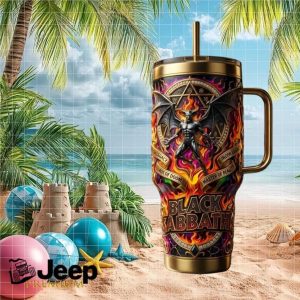 Black Sabbath Masters of Reality Vintage 70s Metal Heavy Rock Gifts Stainless Steel Insulated Tumbler