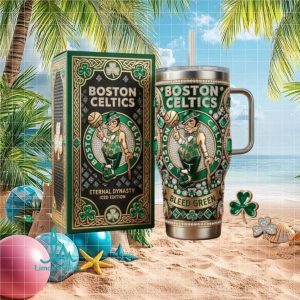 Boston Celtics Eternal Dynasty Bleed Green NBA Fan Luxury Gift Stainless Steel Insulated Tumbler