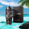 George Strait Legacy Edition King Of Country Texas Vintage Gold Stainless Steel Insulated Tumbler George Strait Legacy Edition King Of Country Texas Vintage Gold Stainless Steel Insulated Tumbler