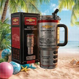Chevrolet Silverado Legend American Made Strong Truck Enthusiast Tumbler