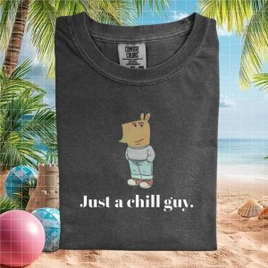 Chill Guy Arthur Mascot Casual Streetwear Graphic T Shirt