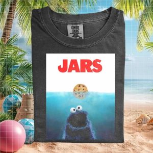 Cookie Monster Jars Horror Movie Parody Graphic T Shirt