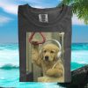 Cute Chihuahua Swimming Blue Line Art Water Waves T Shirt Cute Chihuahua Swimming Blue Line Art Water Waves T Shirt