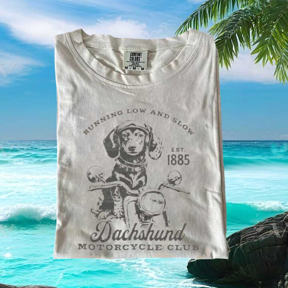 Dachshund Motorcycle Club Vintage Style T Shirt Dachshund Motorcycle Club Vintage Style T Shirt