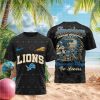 Detroit Lions One Pride Blue Silver White Football Fan T Shirt Detroit Lions One Pride Blue Silver White Football Fan T Shirt