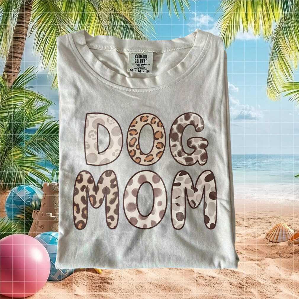 Dog Mom Leopard Cheetah Print Retro Trendy Aesthetic T Shirt Dog Mom Leopard Cheetah Print Retro Trendy Aesthetic T Shirt