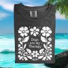 Dog Mom Social Club Cute Boho Floral Puppy T Shirt Dog Mom Social Club Cute Boho Floral Puppy T Shirt
