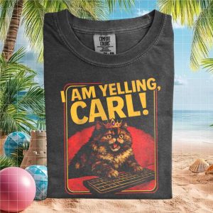 Dungeon Crawler Carl Cat I Am Yelling Carl Gaming Unisex T Shirt