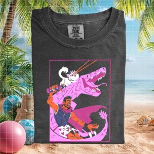 Dungeon Crawler Carl Cat Warrior Fantasy Adventure T Shirt