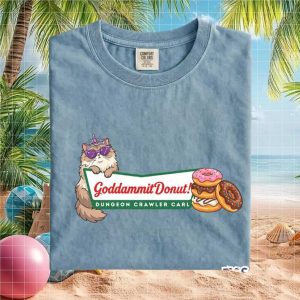 Dungeon Crawler Carl Donut Logo Graphic T Shirt