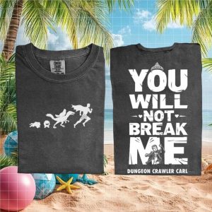 Dungeon Crawler Carl Evolution Graphic Cotton T Shirt