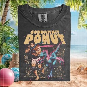 Dungeon Crawler Carl Goddamnit Donut Graphic T Shirt