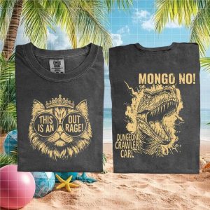 Dungeon Crawler Carl Mongo No Cat Crown Graphic T Shirt