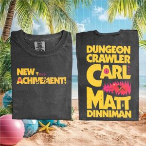 Dungeon Crawler Carl New Achievement Novel Unisex Graphic T Shirt