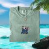 Metal Music Cat Riding Dinosaur Funny Band Style T Shirt Metal Music Cat Riding Dinosaur Funny Band Style T Shirt