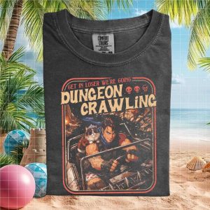 Dungeon Crawler Cat RPG Gaming Adventure Unisex Graphic T Shirt