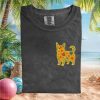 Cute Corgi Dandelion Flower Field Graphic Nature T Shirt Cute Corgi Dandelion Flower Field Graphic Nature T Shirt
