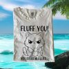 Cat Gazing At Full Moon Meadow Floral Silhouette T Shirt Cat Gazing At Full Moon Meadow Floral Silhouette T Shirt