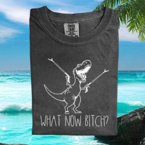 Funny T Rex With Grabbers Dinosaur Sarcastic Quote T Shirt