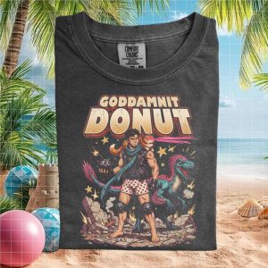 Goddamnit Donut Dungeon Crawler Carl Funny Book Series T Shirt