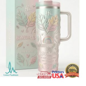 Heartstopper Love Is Love Hi Rainbow 2026 Pastel Retro 20oz Women Stainless Steel Insulated Tumbler
