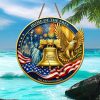 250 Years of America Commemorative Jigsaw Style Ornament Liberty Bell & Eagle 250 Years of America Commemorative Jigsaw Style Ornament Liberty Bell & Eagle
