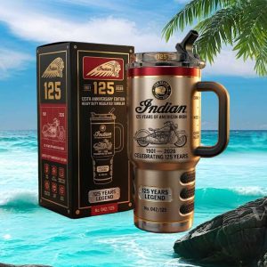 Indian Motorcycle 125th Anniversary 1901 2026 Limited Edition Tumbler