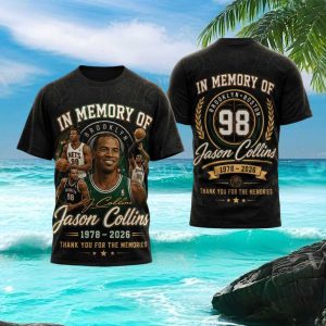 Jason Collins Memorial Brooklyn Basketball Tribute T Shirt